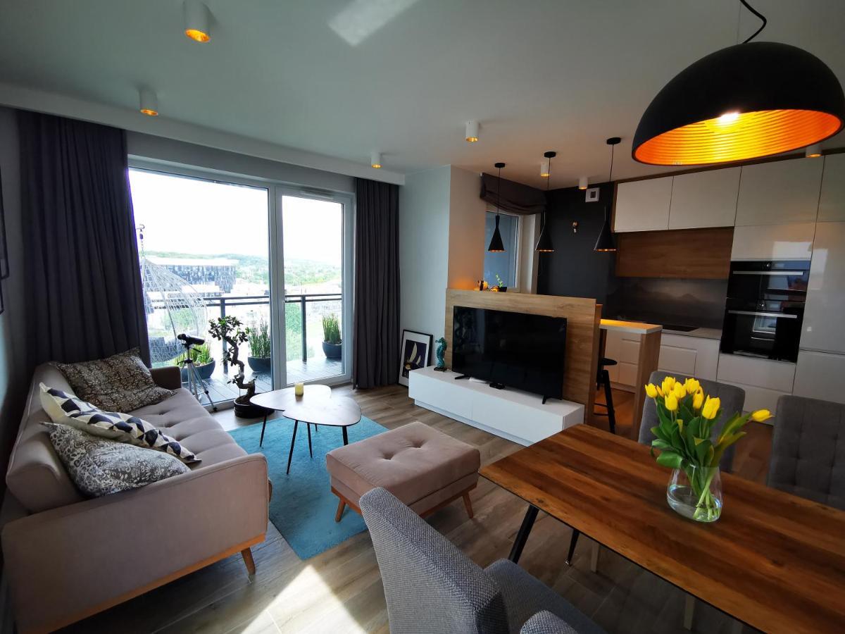 Walowa Tower Apartments Гданск Екстериор снимка